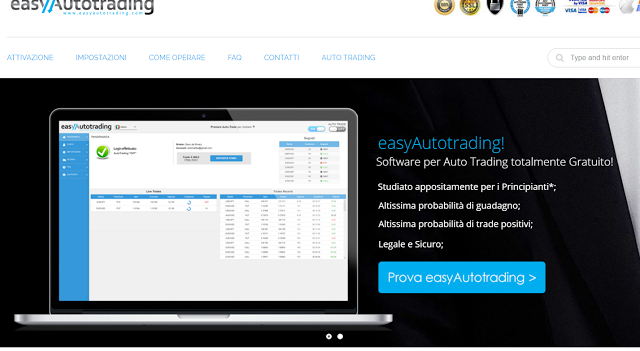 Easyautotrading: opinioni sul robot per opzioni binarie