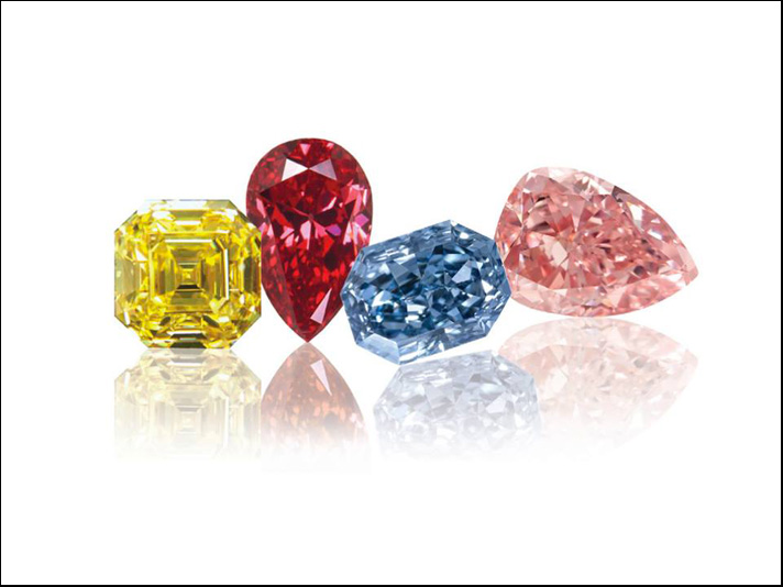 investire in diamanti, diamanti colorati