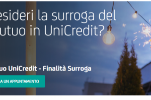 Surroga Mutuo con Unicredit conviene? opinioni e confronta tassi di interesse