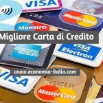 carta di credito migliore, carta di credito più conveniente, carta di credito economica