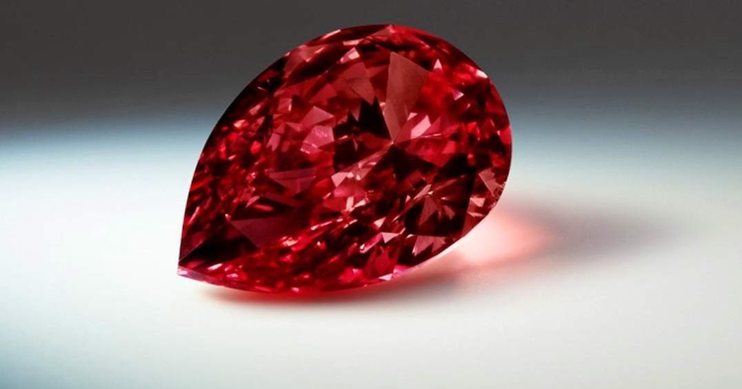 diamante rosso molto raro