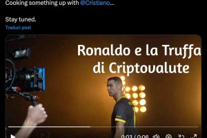Truffa di Criptovalute: Ronaldo Restituisca 1 MLD di $ , Chiedono gli Investitori