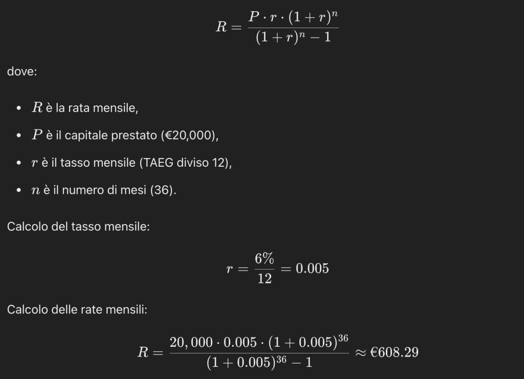 finanziamento auto con maxirata