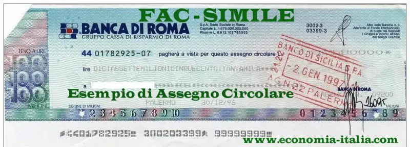 Calcola i Tempi di Incasso per un Assegno Circolare e un Assegno bancario