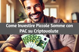 PAC su Criptovalute, una bella idea per Investire Piccole Somme