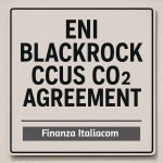 eni blackrock accordo co2