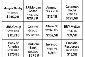 asset manager più grandi per capitalizzazione