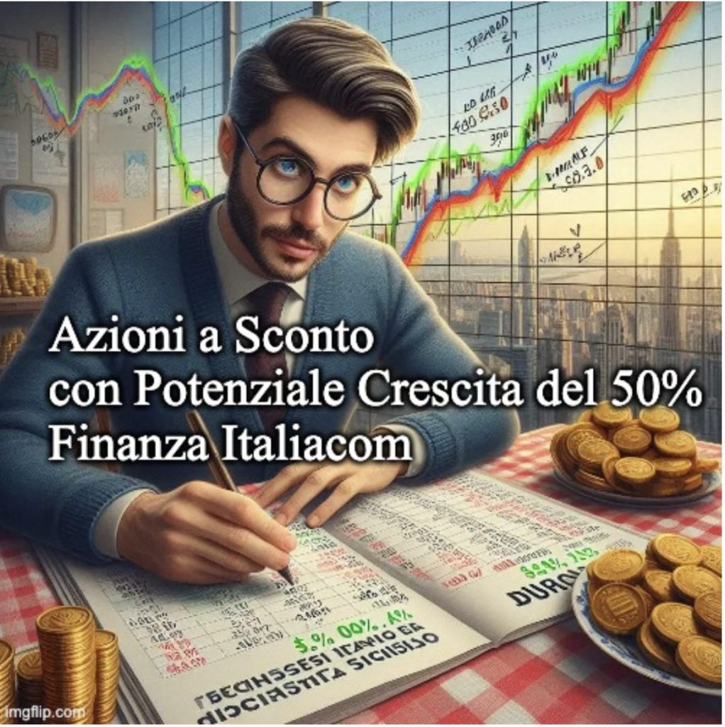 azioni a sconto con potenziale crescita al 50%
