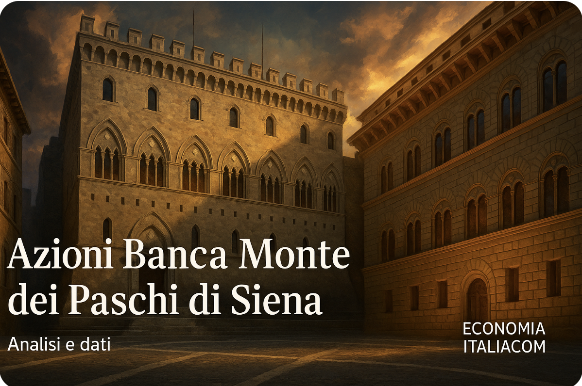 Azioni Banca Monte dei Paschi di Siena – Analisi e dati – Economia Italiacom