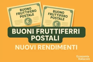 buoni fruttiferi postali , nuovi rendimenti