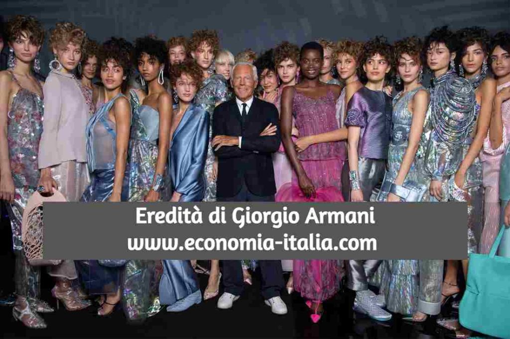 eredità giorgio armani quotazionie in borsa