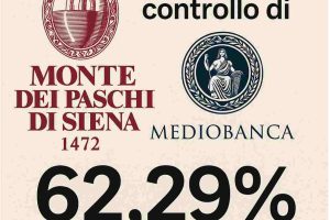 monte dei paschi compra mediobanca, infografica