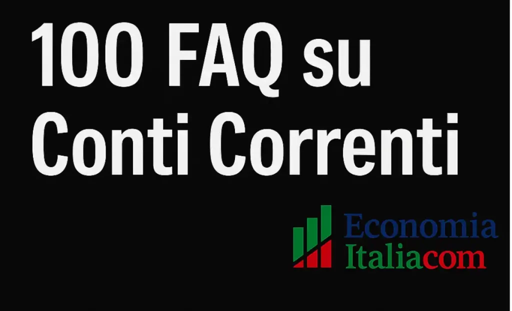 100 faq su conti correnti 