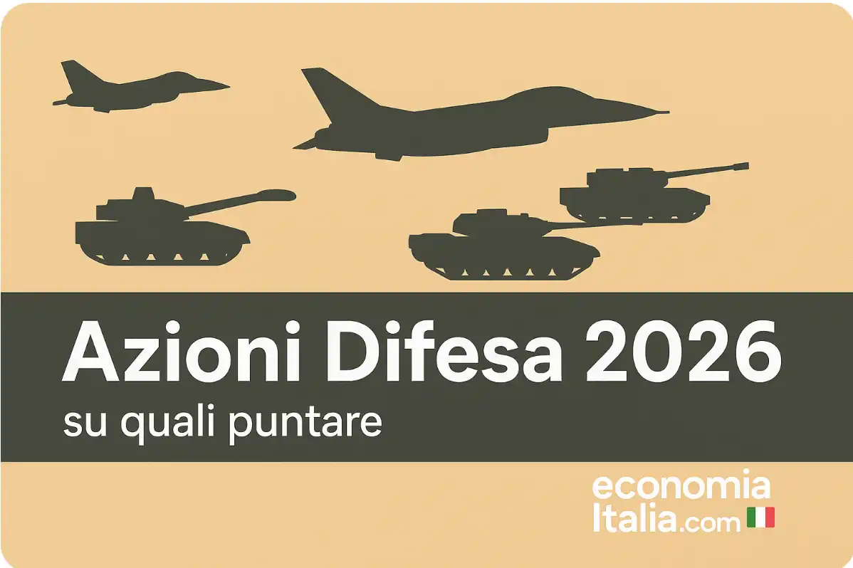 Azioni Difesa 2026 - su quali puntare - Economia Italiacom