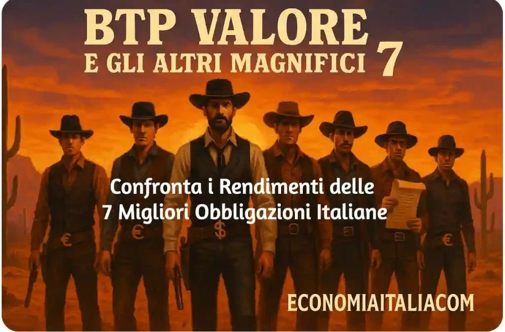 BTP Valore ottobre 2025: i Magnifici 7 Obbligazionari con Rendimento Netto