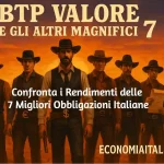 BTP Valore ottobre 2025: i Magnifici 7 Obbligazionari con Rendimento Netto
