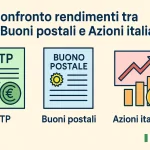 confronto rendimenti btp valore, boni postali, azioni italiane