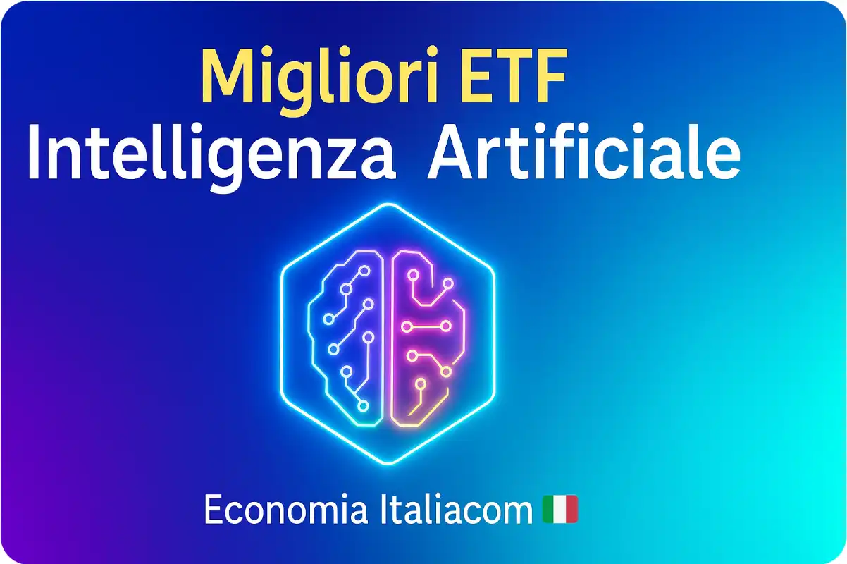 Migliori ETF Intelligenza Artificiale (AI) - Economia Italiacom Banner: Migliori ETF Intelligenza Artificiale 2025-2026 - Economia Italiacom