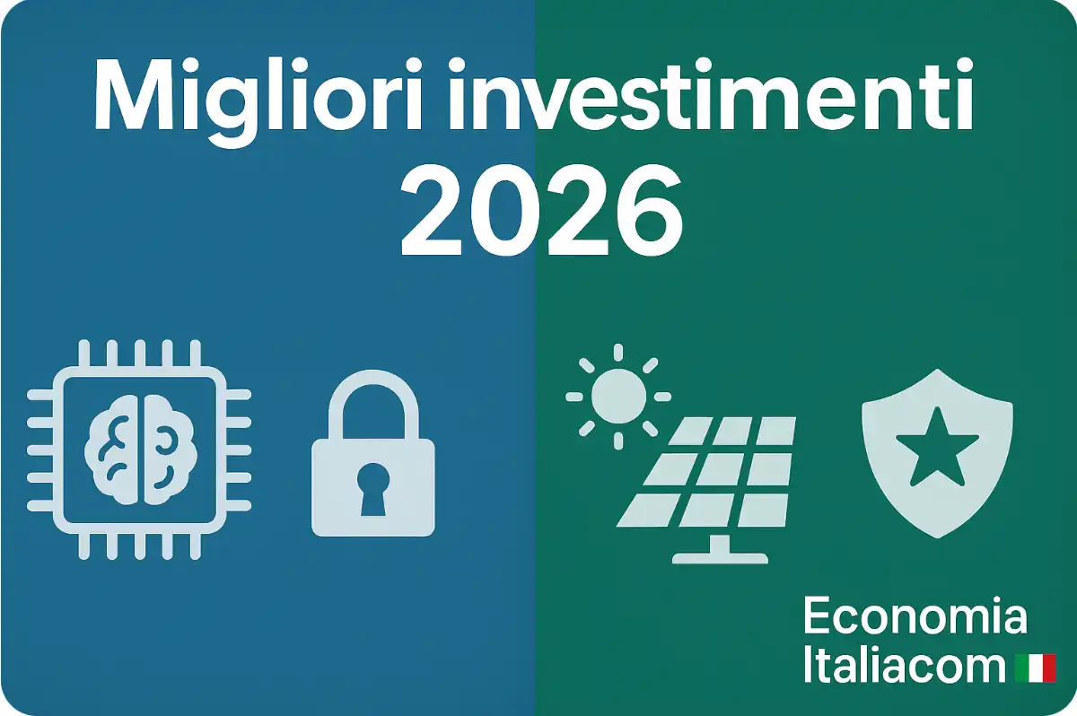 Migliori Investimenti 2026 - Economia Italiacom