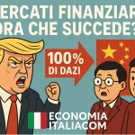 previsione mercati finanziati lunedi 13 ottobre 2025 con dazi di trump